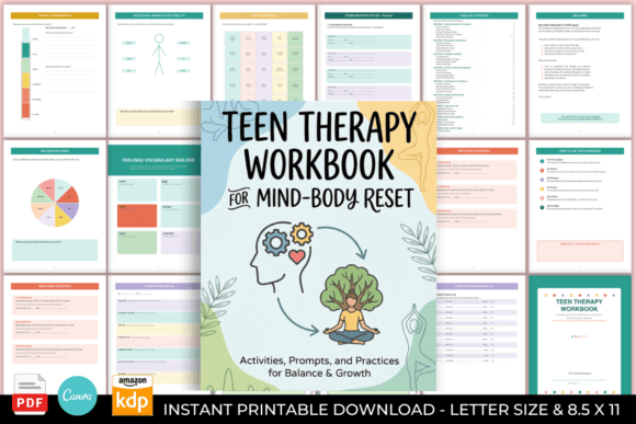 Download Teen Therapy Workbook - Therapy Collection