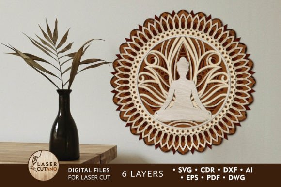 Download Mandala BUDDHA, Lotus, Yogi - Lotus Collection